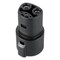 Lectron J1772 to Tesla Charging Adapter, 60 Amp / 250V AC, Black, Only for Tesla Owners J1772TeslaUSAN - alternate 1